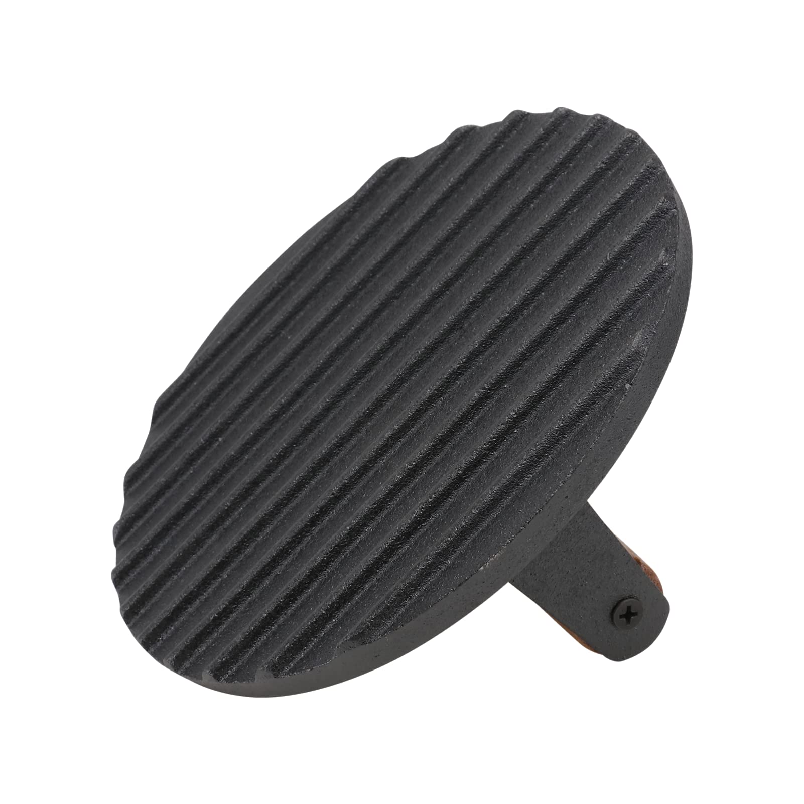 HEMOTON Non-Stick Iron Burger Patty Press - Heavy Duty Burger Maker for Grilling, BBQ & Sliders - Perfect for Homemade Burgers, Sandwiches & Outdoor Cooking