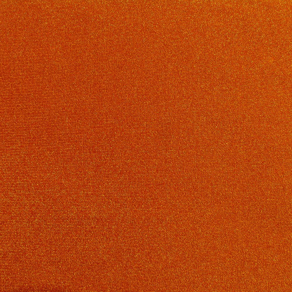 6x6 Fashion Fabric Swatch - 4-Way Stretch Euro Tricot in Orange - Perfect for DIY Clothing, Costumes & Upholstery Projects