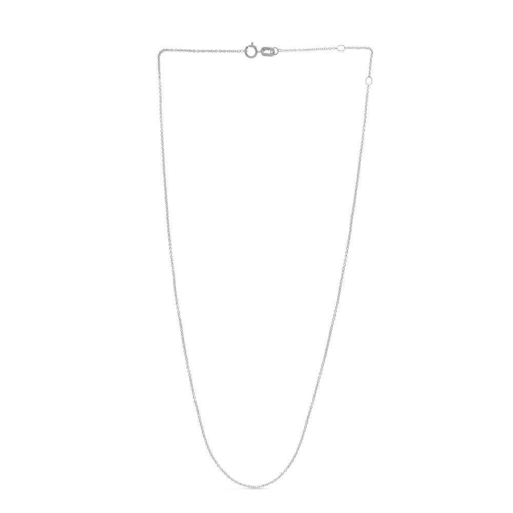 14K Gold 0.97mm Double Extendable Cable Chain Necklace - Adjustable Length 16-18 Inches for Layering, Gift Giving & Everyday Wear