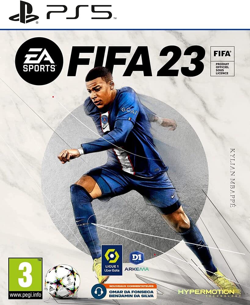 FIFA 23 Standard Edition for PlayStation 5 (PS5) - French Version | Authentic Soccer Game with Latest Teams & Players | Perfect for Gaming Parties & Sports Fans