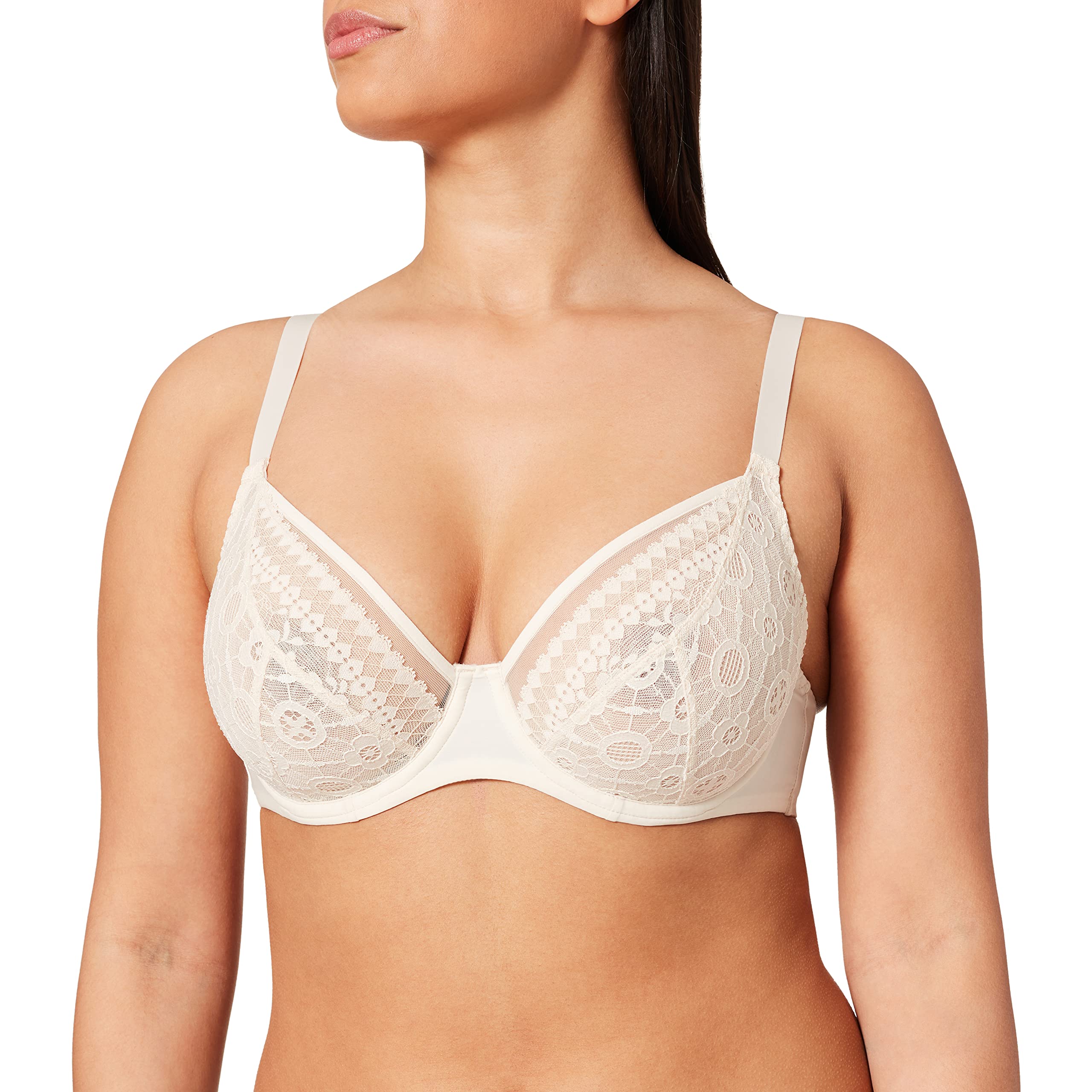 Maison Lejaby Daphne 21337-W0003 Women's Full Cup Underwire Bra - Comfortable Support for Everyday Wear, Work & Special Occasions