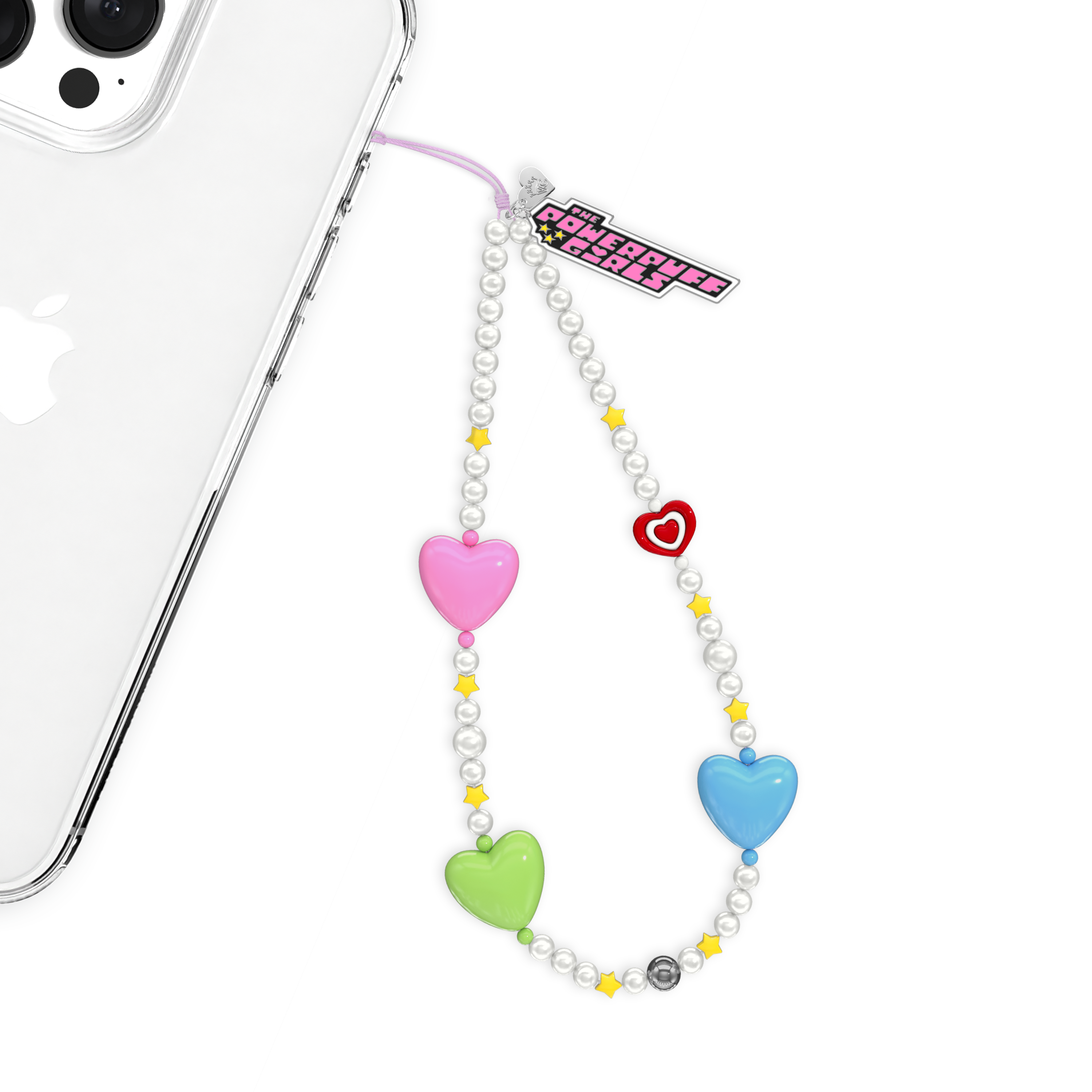 The Powerpuff Girls Cute Cartoon Phone Charm - Kawaii Anime Keychain for Phone Case, Backpack & Purse Accessories - Perfect Gift for Girls & Fans of Cartoon Network Shows
