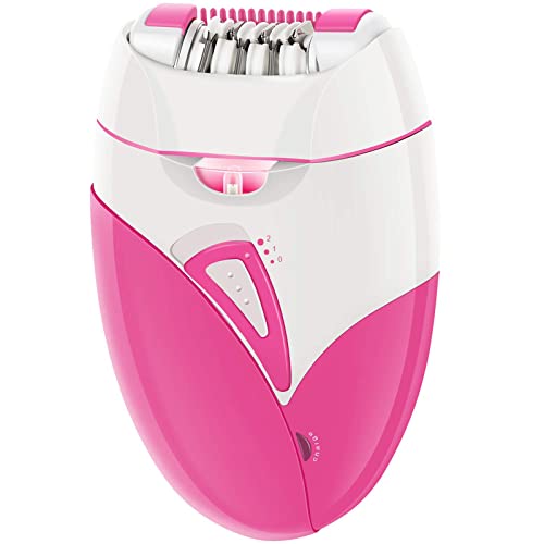 Best Women's Electric Epilator for Hair Removal - Portable Bikini Trimmer & Facial Hair Remover for Legs, Arms, Underarms - Compact Ladies Shaver for Smooth Skin at Home & Travel