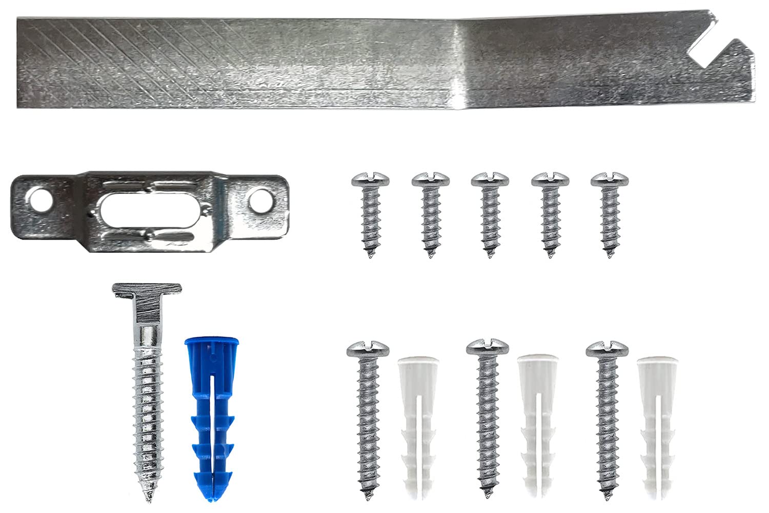 Framer Supply Cleat Bar T-Lock Screw Security Hardware Set - 10 Sets with Wrench for Heavy Wood Frames, Mirrors & Wall Art - Secure Hanging Solution for Home Decor & Picture Frames