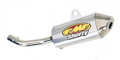 FMF Shorty SIL PCII Exhaust System for RM125 - 79-2925S-WPS | High-Performance Motorcycle Pipe for Dirt Bikes & Off-Road Racing | Enhances Power & Sound