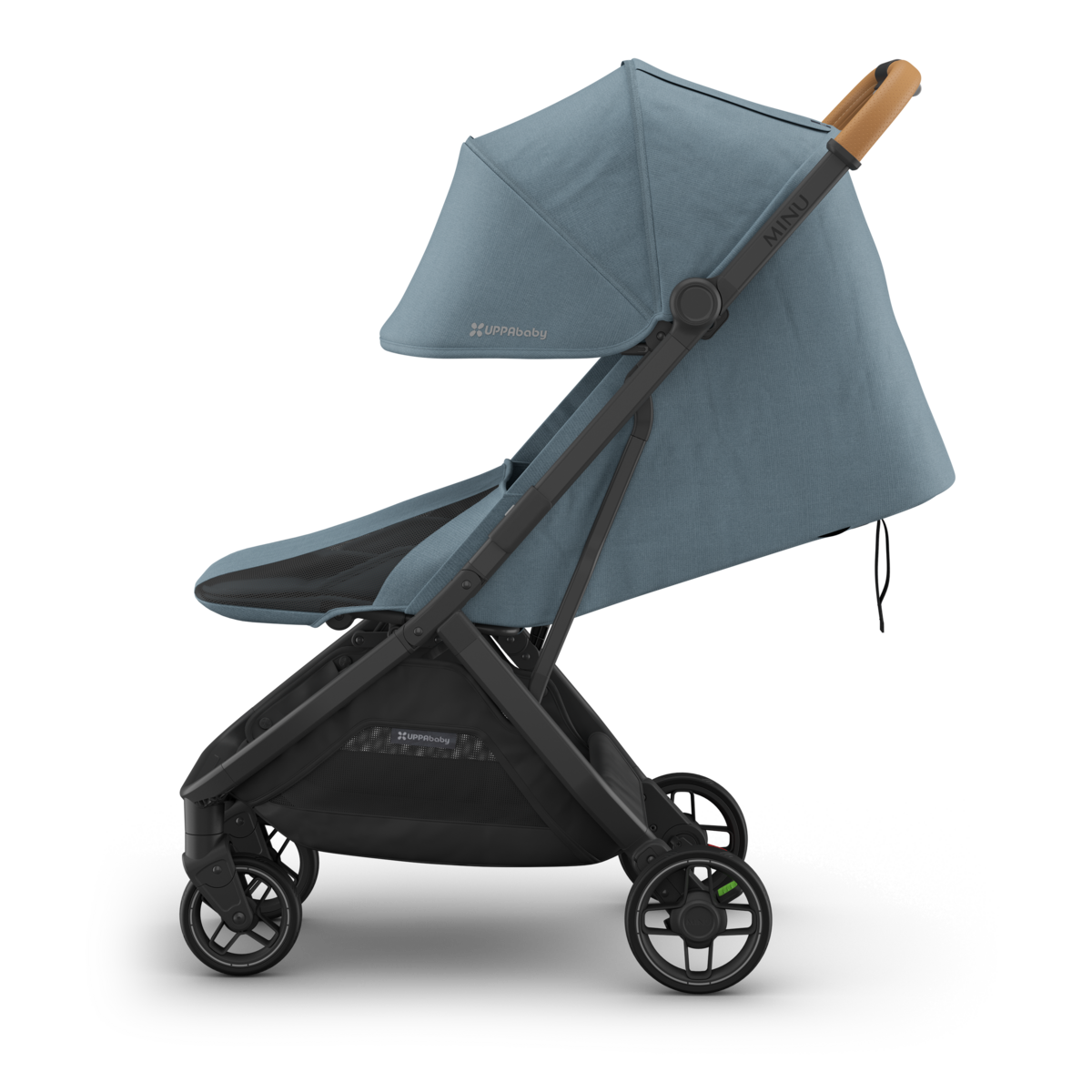 UPPAbaby Minu V3 Lightweight Compact Stroller - Dillan | Perfect for Travel, City Walks & Everyday Use
