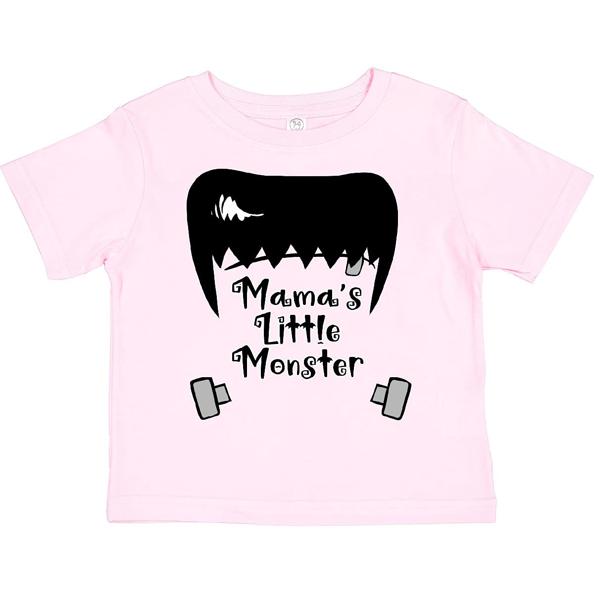 Inktastic Halloween Mama's Little Monster Frankenstein Toddler T-Shirt - Cute Halloween Costume for Kids, Boys & Girls - Perfect for Trick or Treat, Halloween Parties & Family Photos
