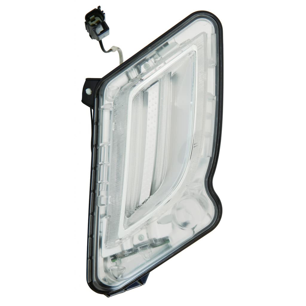 Volvo S60 2011-2013 Driver Side Daytime Running Light Assembly (CAPA VO2520113C) - Replacement Part for Enhanced Visibility & Safety