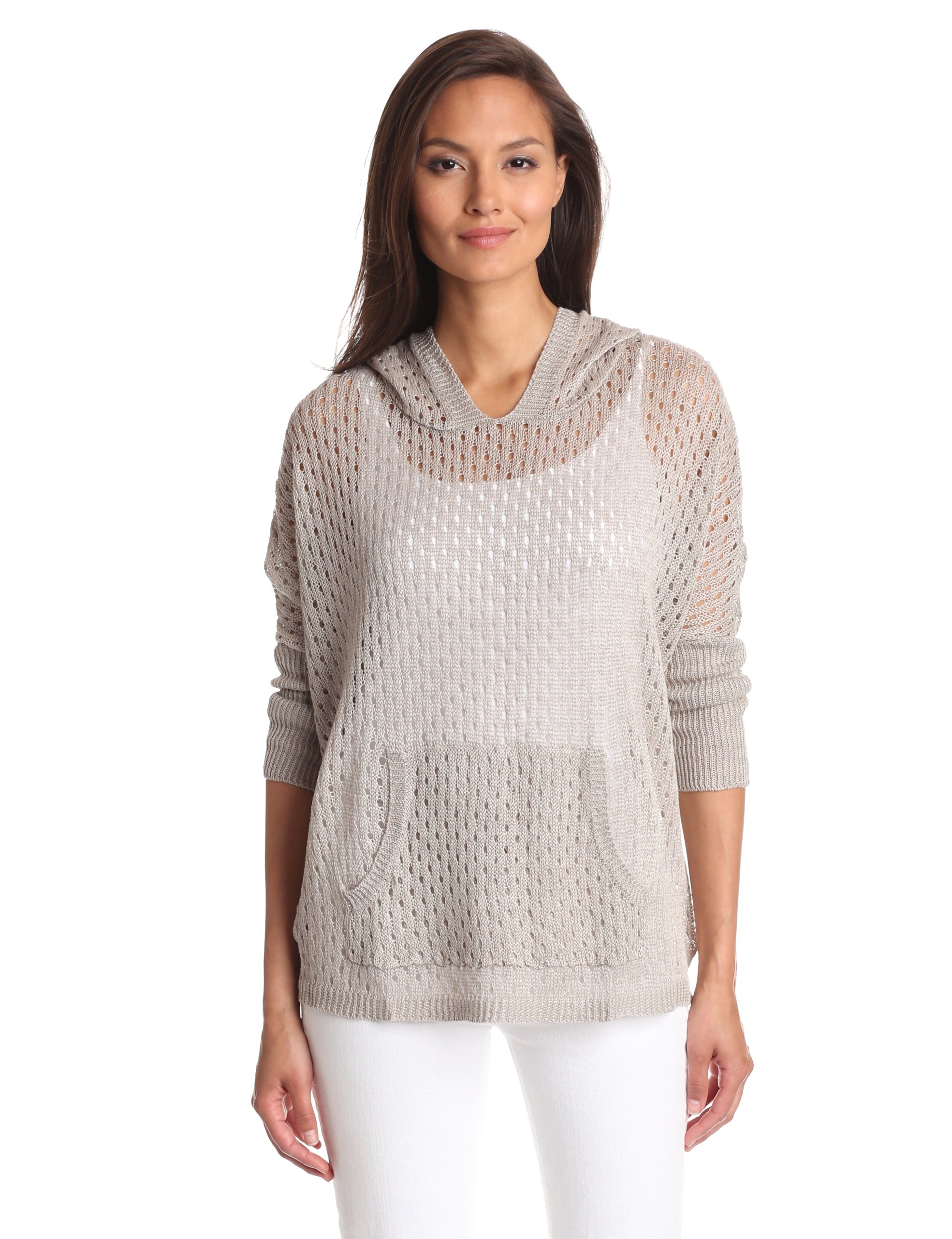 525 America Women's Lightweight Perforated Hoodie - Breathable Pullover Sweatshirt for Casual Wear, Gym & Outdoor Activities