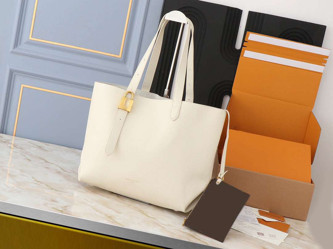 Premium Soft Leather Tote Bag for Women - Stylish & Durable Handbag for Work, Travel & Everyday Use