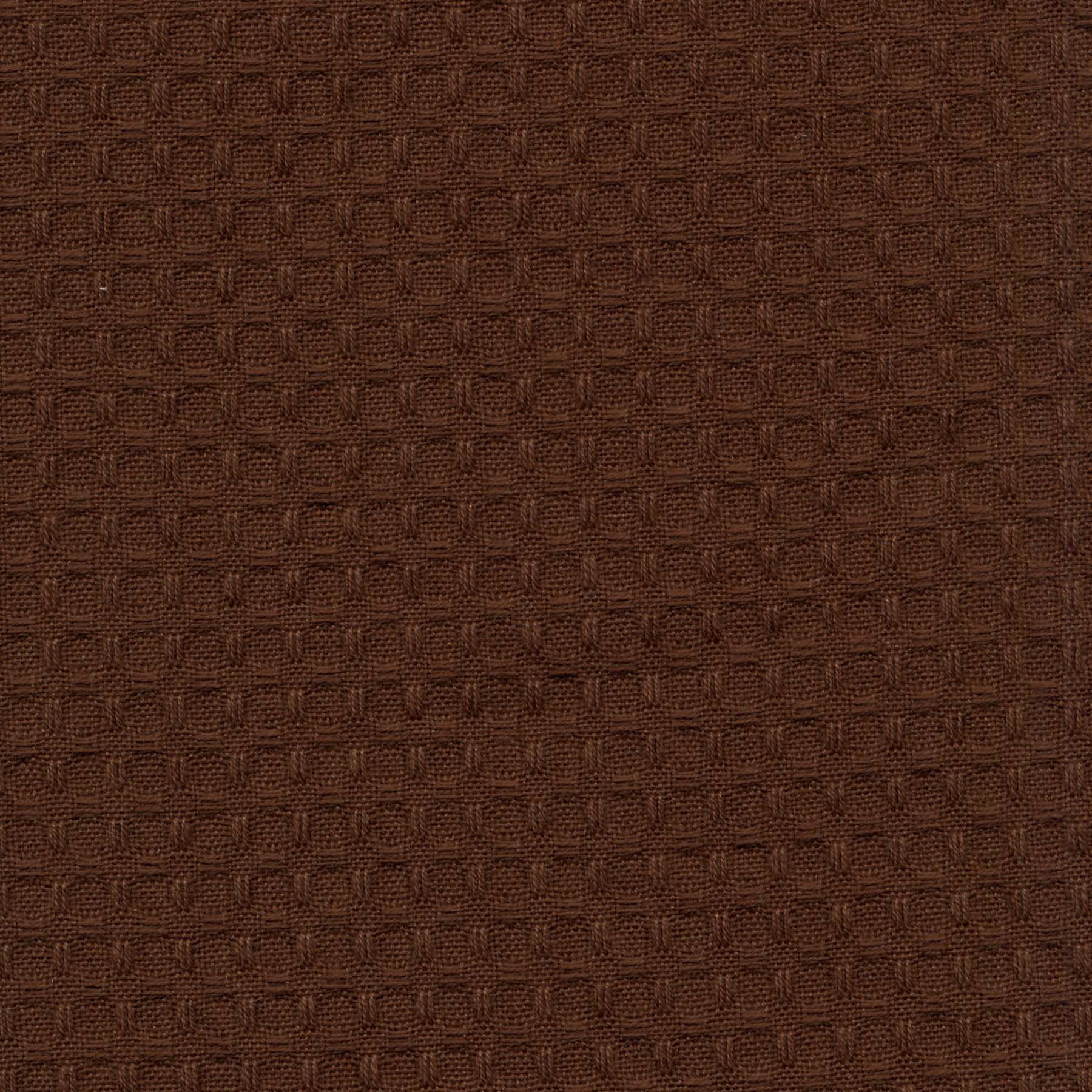 Dunroven House K330-BRN Waffle Weave Dish Towel Set - 20x28 Inches, Absorbent Brown Kitchen Towels for Drying Dishes & Cleaning - Perfect for Farmhouse, Rustic & Modern Kitchens
