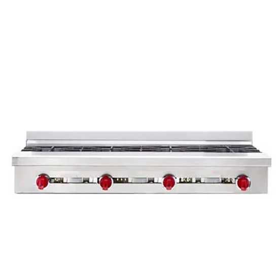 American Range ARHP 48 4-Burner Countertop Range LP - Perfect for Commercial Kitchens & Restaurant Cooking