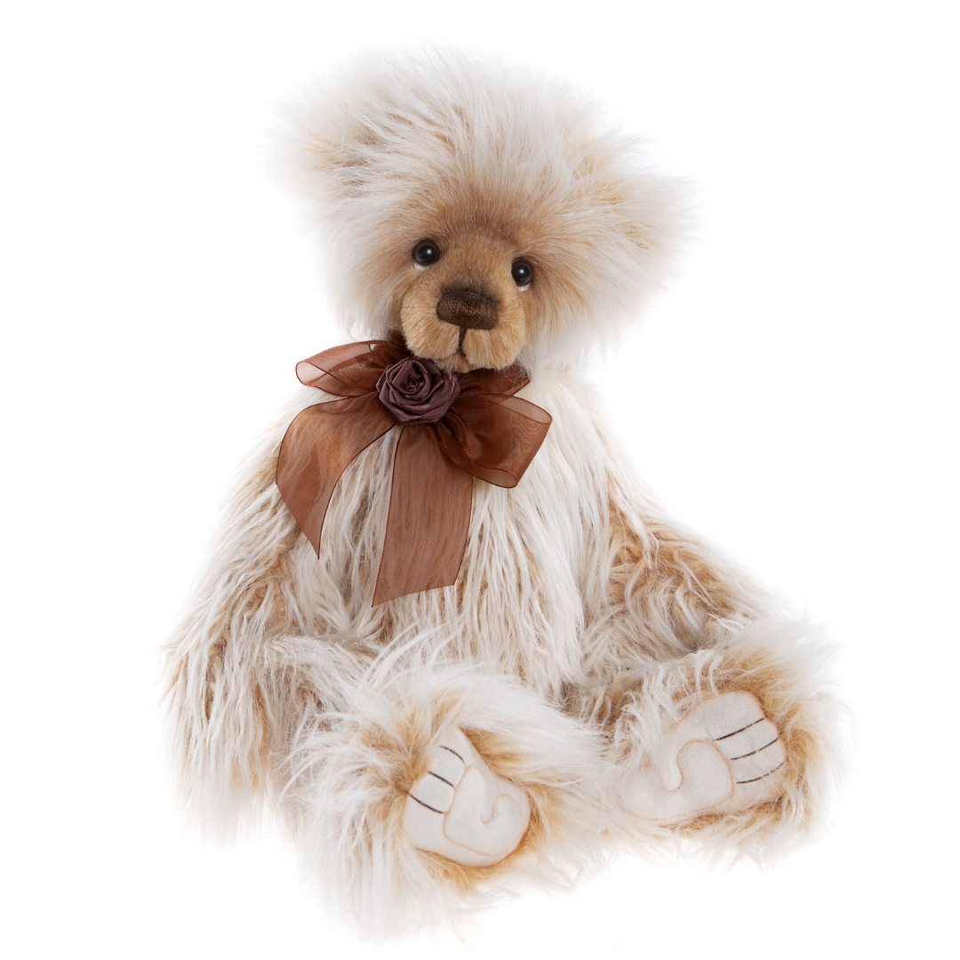 Charlie Bear Ari - Soft Plush Teddy Bear for Kids & Collectors | Perfect for Gifts, Nursery Decor, and Cuddling