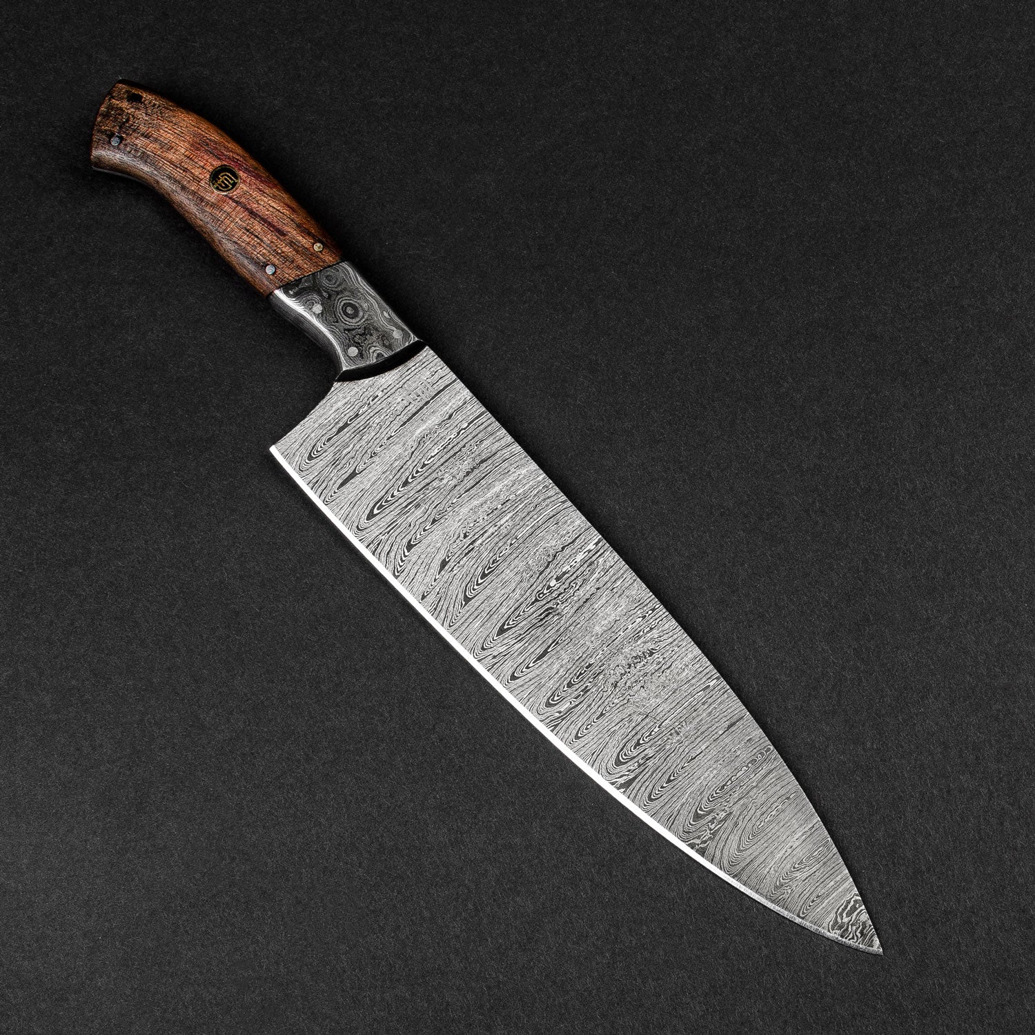 Premium Cuisinier 8-Inch Damascus Steel Chef Knife - Professional Kitchen Knife for Slicing, Dicing & Chopping - Perfect for Home Cooks & Chefs