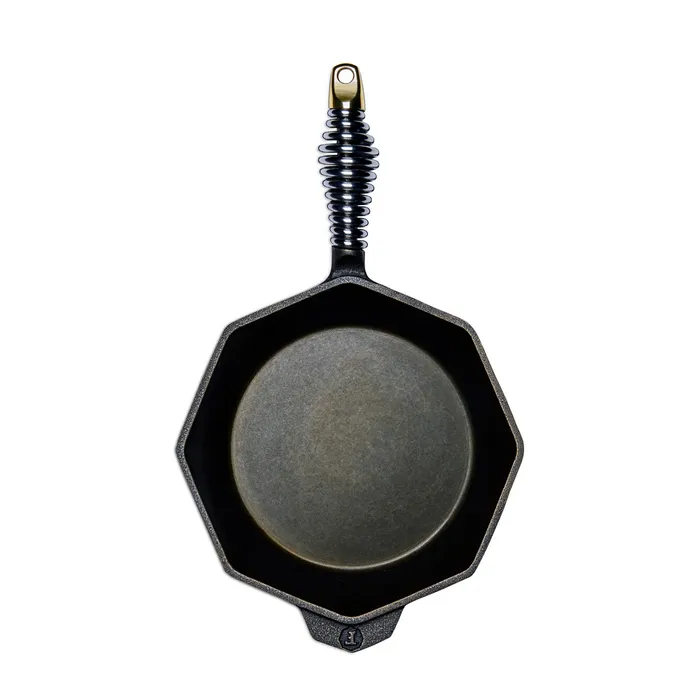 Premium Finex Cast Iron Skillet 10.5 Inch - Pre-Seasoned, Heavy Duty Cookware for Stovetop, Oven & Grill - Perfect for Searing, Frying & Baking - Ideal for Home Chefs & Outdoor Cooking