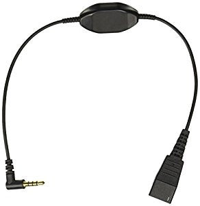 Link Mobile QD to 3.5mm Audio Adapter - 3.5mm Headphone Jack Converter for Smartphones - Perfect for Music, Gaming & Hands-Free Calling