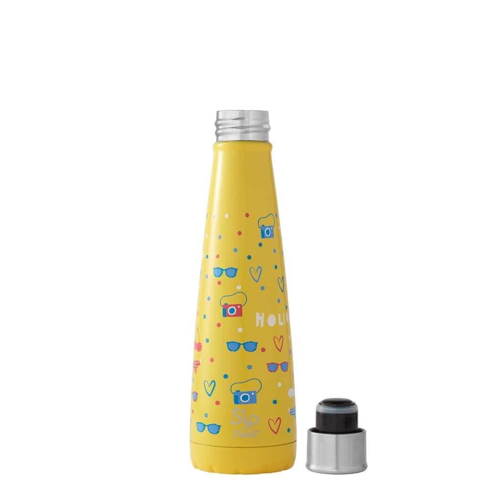 S'well S'IP Insulated Stainless Steel Water Bottle 450ml (15oz) - Leakproof & BPA-Free - Keep Drinks Cold 24Hrs/Hot 12Hrs - Perfect for Gym, Hiking, Office & Travel