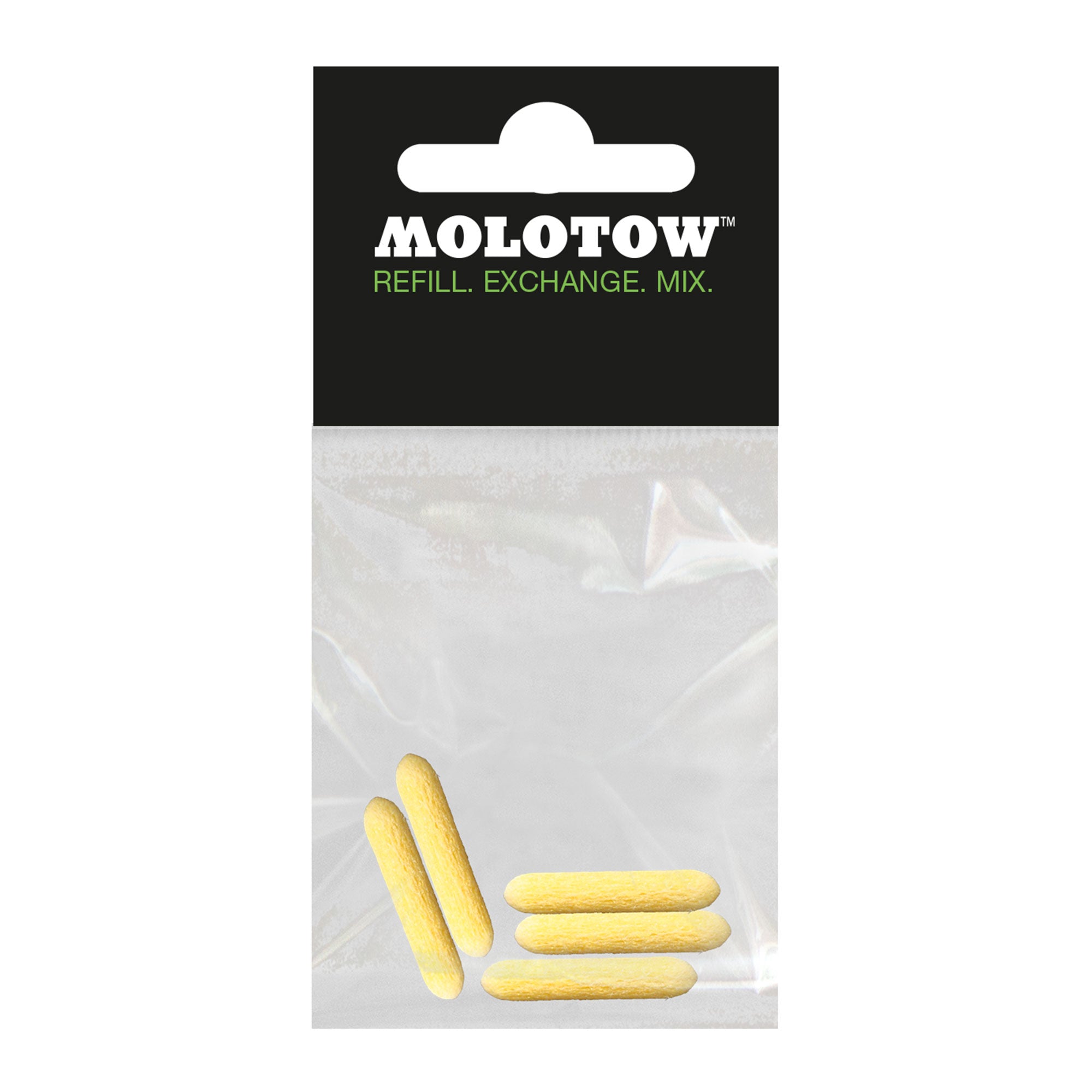 5 Pack One4All Replacement Tips - Round High Flow 4mm for Airbrushes, Model Painting, and DIY Crafts