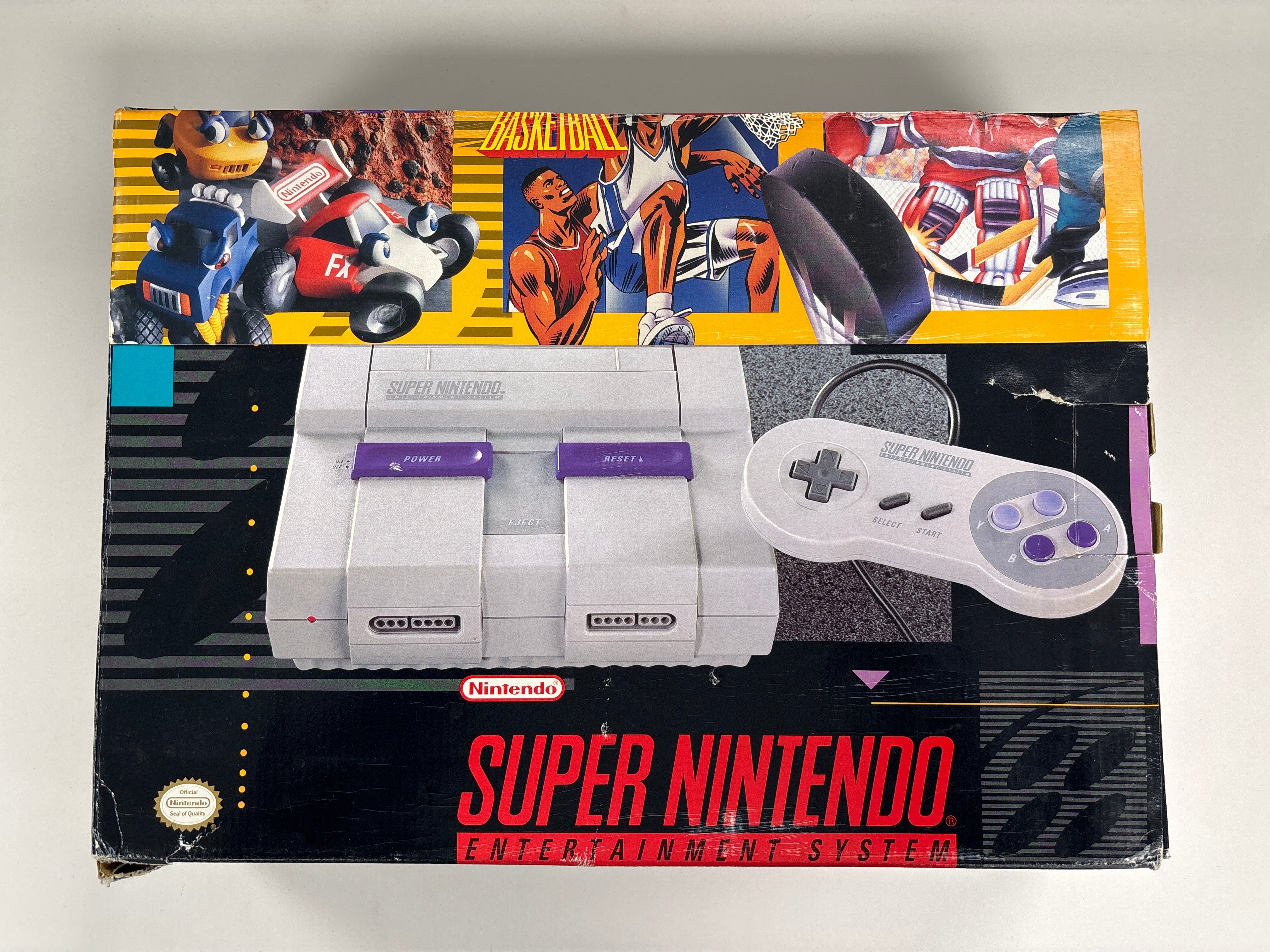 Original Super Nintendo SNES Controller Set - Classic Retro Gaming Accessories for Super NES Console | Perfect for Gaming Enthusiasts & Collectors