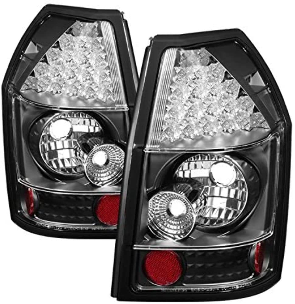 Spyder Auto 5002365 LED Tail Lights Black/Clear - High-Performance Aftermarket Brake Lights for Trucks & SUVs