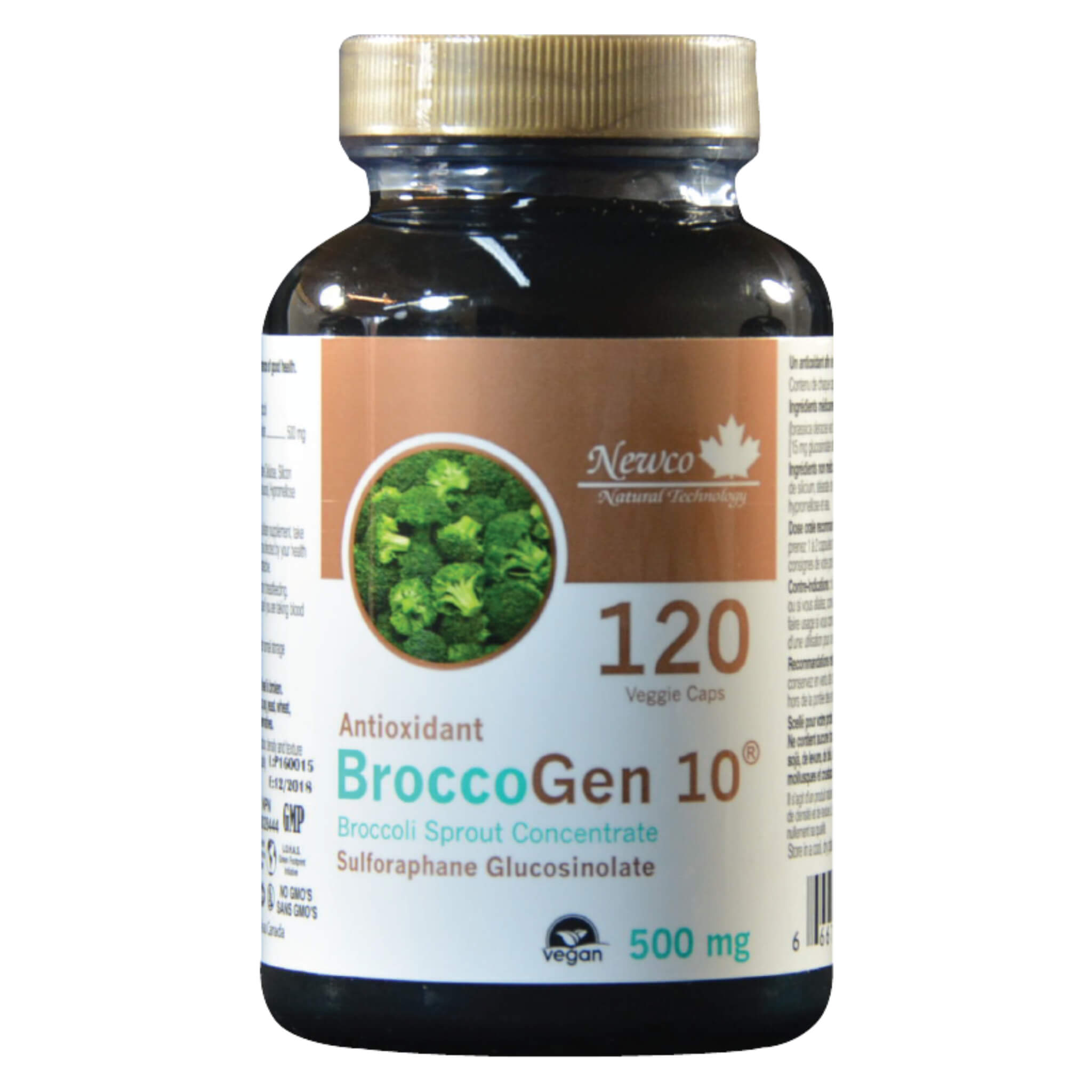 Broccogen 10 120C - Premium Broccoli Seed Extract Supplement for Immune Support & Antioxidant Benefits | Ideal for Daily Wellness & Detox