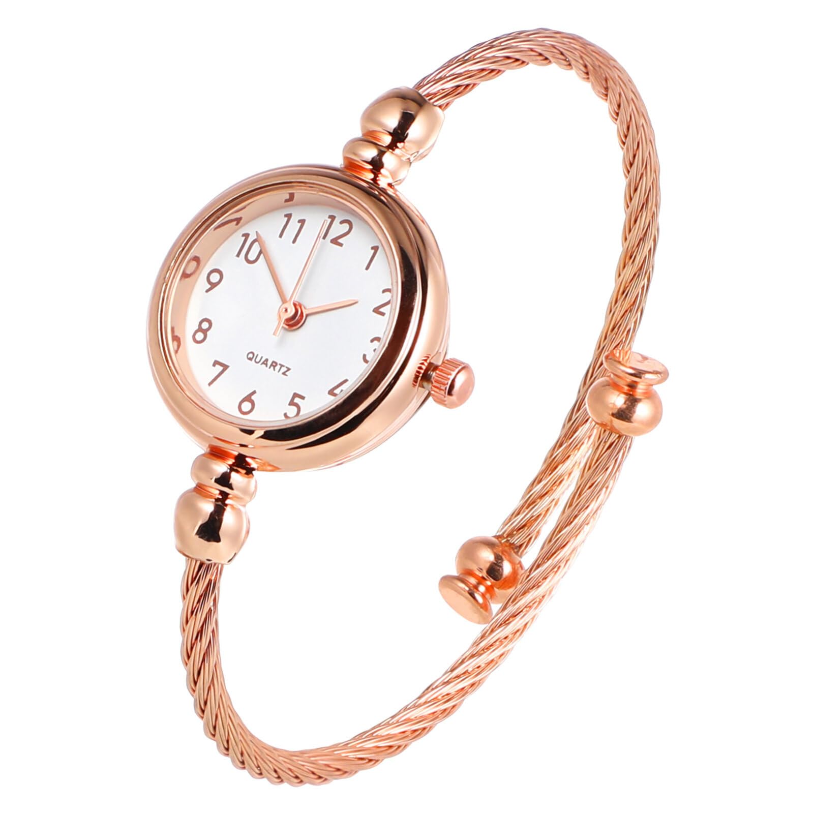Hemobllo Women's Watches - Stylish Ladies Bangle Watch, Quartz Wrist Watch with Cuff Bracelet for Casual & Formal Wear | Perfect for Office, Party, and Everyday Use