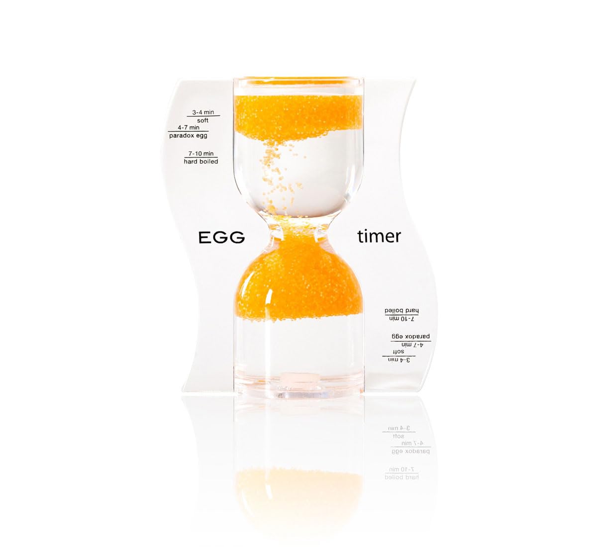 Best Egg Timer for Cooking - Light Orange, 7.5cm Kitchen Timer - Perfect for Boiling Eggs, Baking, and Kitchen Use