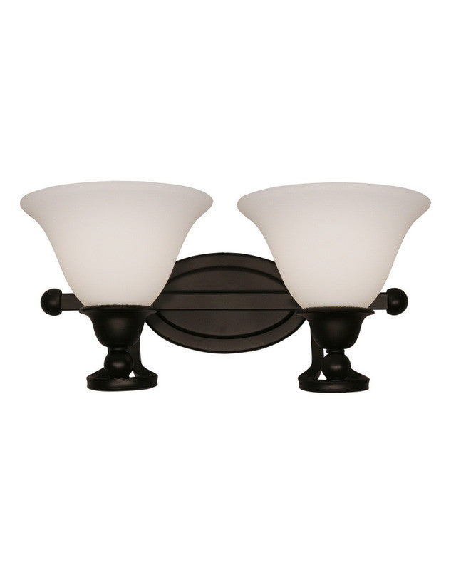 Z Lite Lighting 318 2-Light Bathroom Vanity Wall Sconce in Bronze Finish - Perfect for Bathroom Mirror Lighting and Modern Home Decor