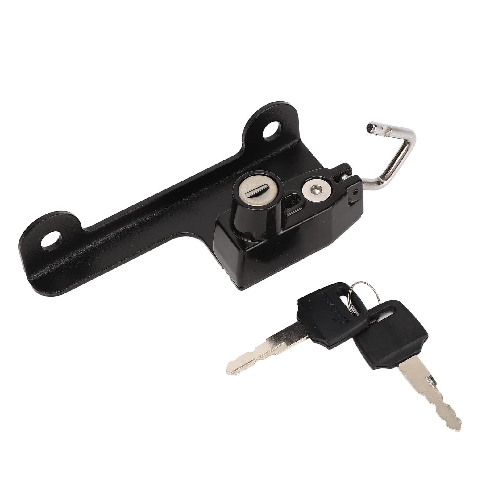 Durable Motorcycle Helmet Lock - Steel & Portable for Safe Riding