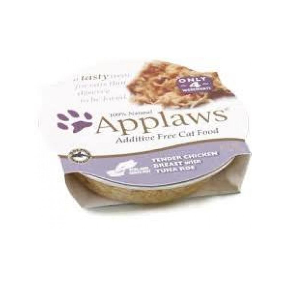 Premium Chicken Breast & Tuna Roe Cat Food - Grain-Free Protein Rich Wet Cat Food for Adult Cats - Perfect for Mealtime, Weight Management & Picky Eaters