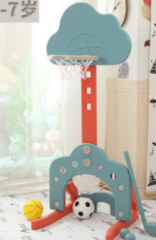 Portable Basketball Hoop & Golf Target - Adjustable Height Backboard for Indoor & Outdoor Sports - Perfect for Driveway, Backyard, and Park Games