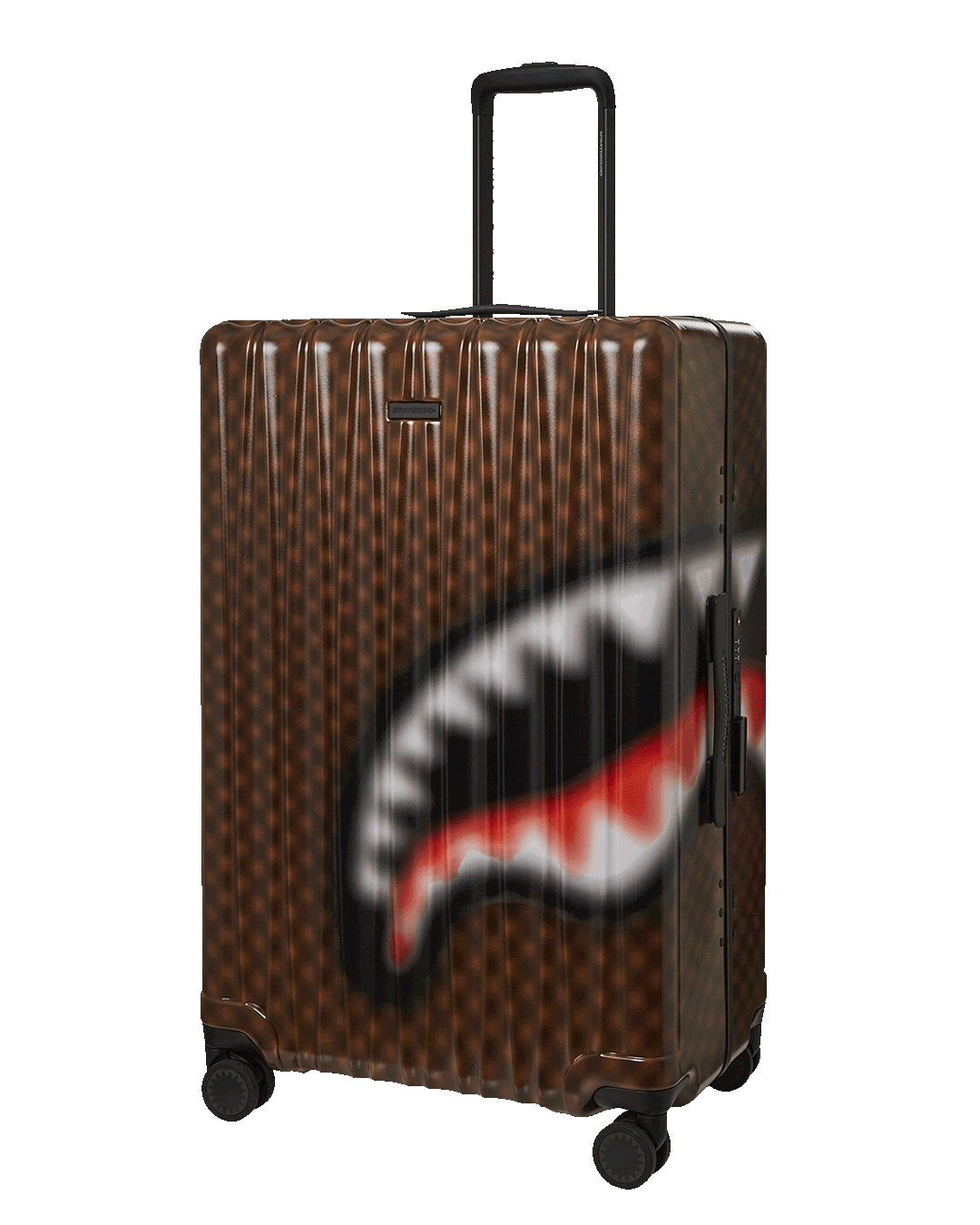 Sharks in Paris Blur Effect Full Size Luggage - Stylish & Durable Suitcase for Travel, Business Trips & Vacations