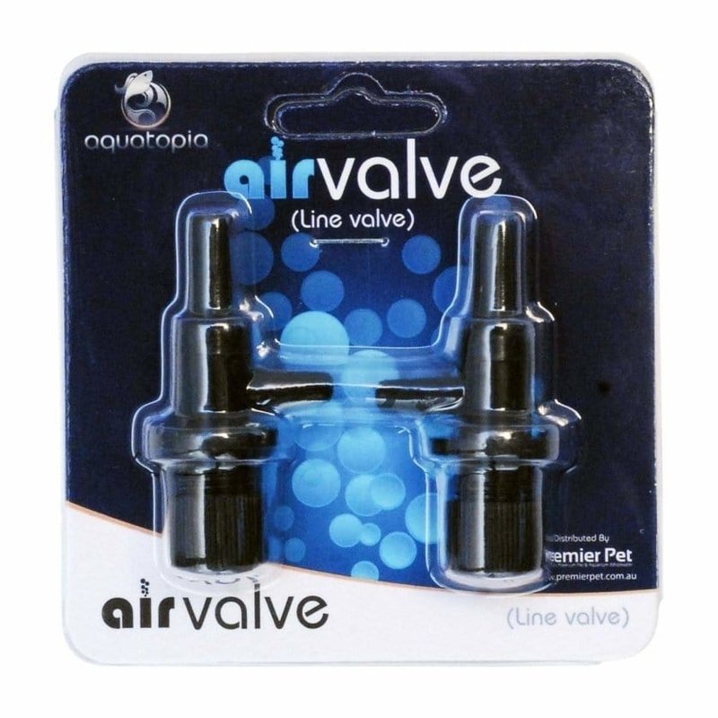 Aquatopia AirValve Single T Control Valve Twin Pack - High-Quality Water Flow Control for Pools, Spas & Irrigation Systems