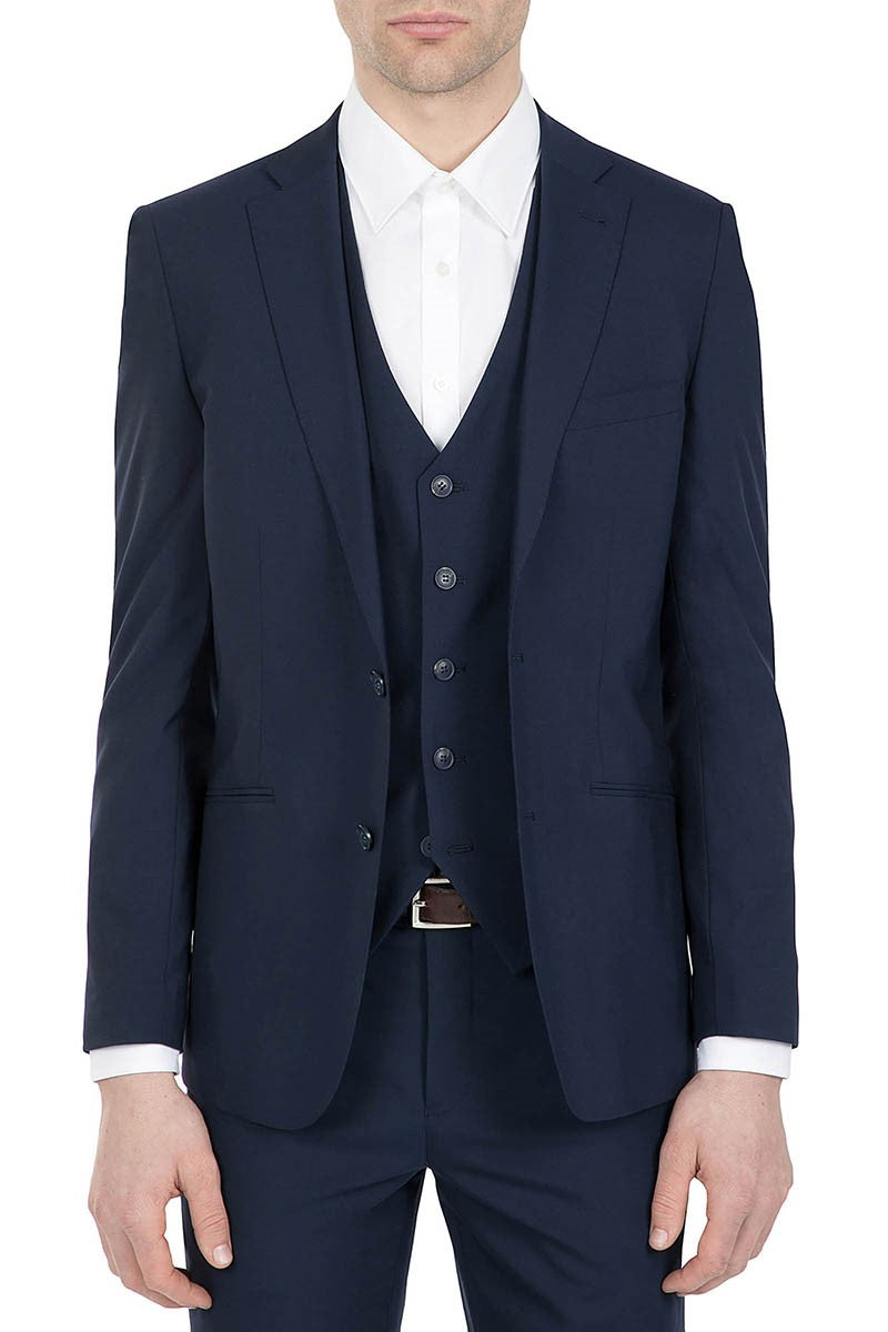 Slim Fit Blue Denim Jacket for Men - Jack 3124 Stylish Lightweight Jacket - Perfect for Casual Outings, Layering & Everyday Wear
