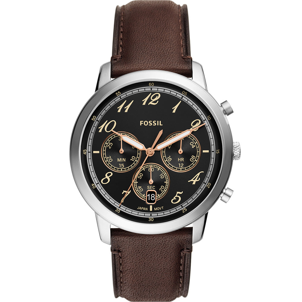 Fossil Neutra FS6024 Chronograph Watch for Men - Stylish Analog Quartz Wristwatch with Date Display - Perfect for Casual, Business & Everyday Wear