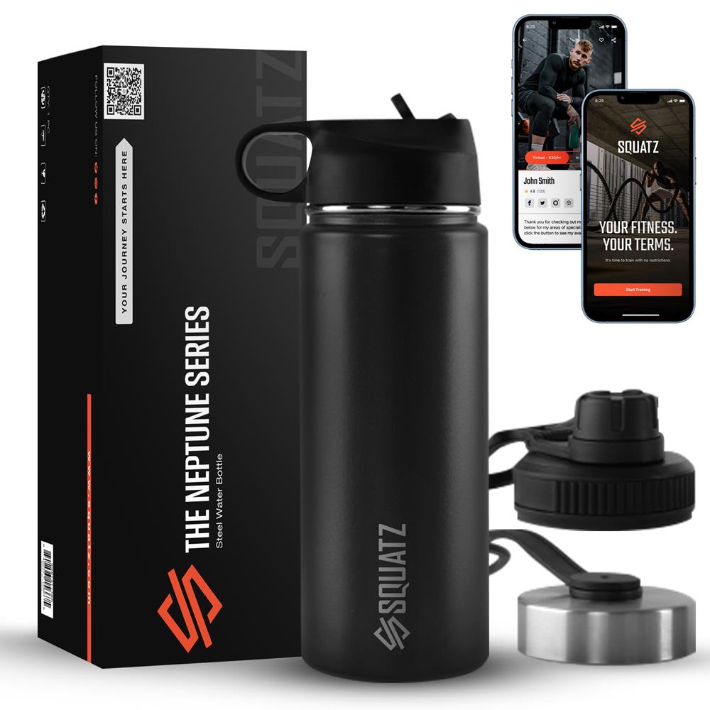 40 Oz Stainless Steel Water Bottle - Insulated, Leak Proof, BPA Free - Perfect for Gym, Hiking, Travel & Everyday Hydration
