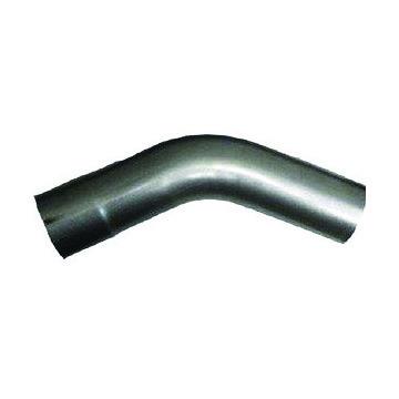 Fortpro 45 Degree Steel Elbow Exhaust Pipe Fittings - High Temperature Resistance for Automotive & Industrial Applications (O.D./I.D. Compatible) - Perfect for Custom Exhaust Systems, Performance Upgrades & Heavy-Duty Machinery