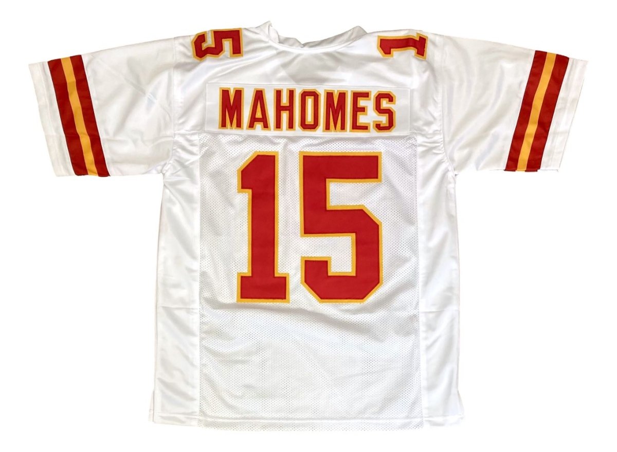Patrick Mahomes Kansas City Chiefs White Football Jersey - Official NFL Player Jersey for Fans & Game Day Wear