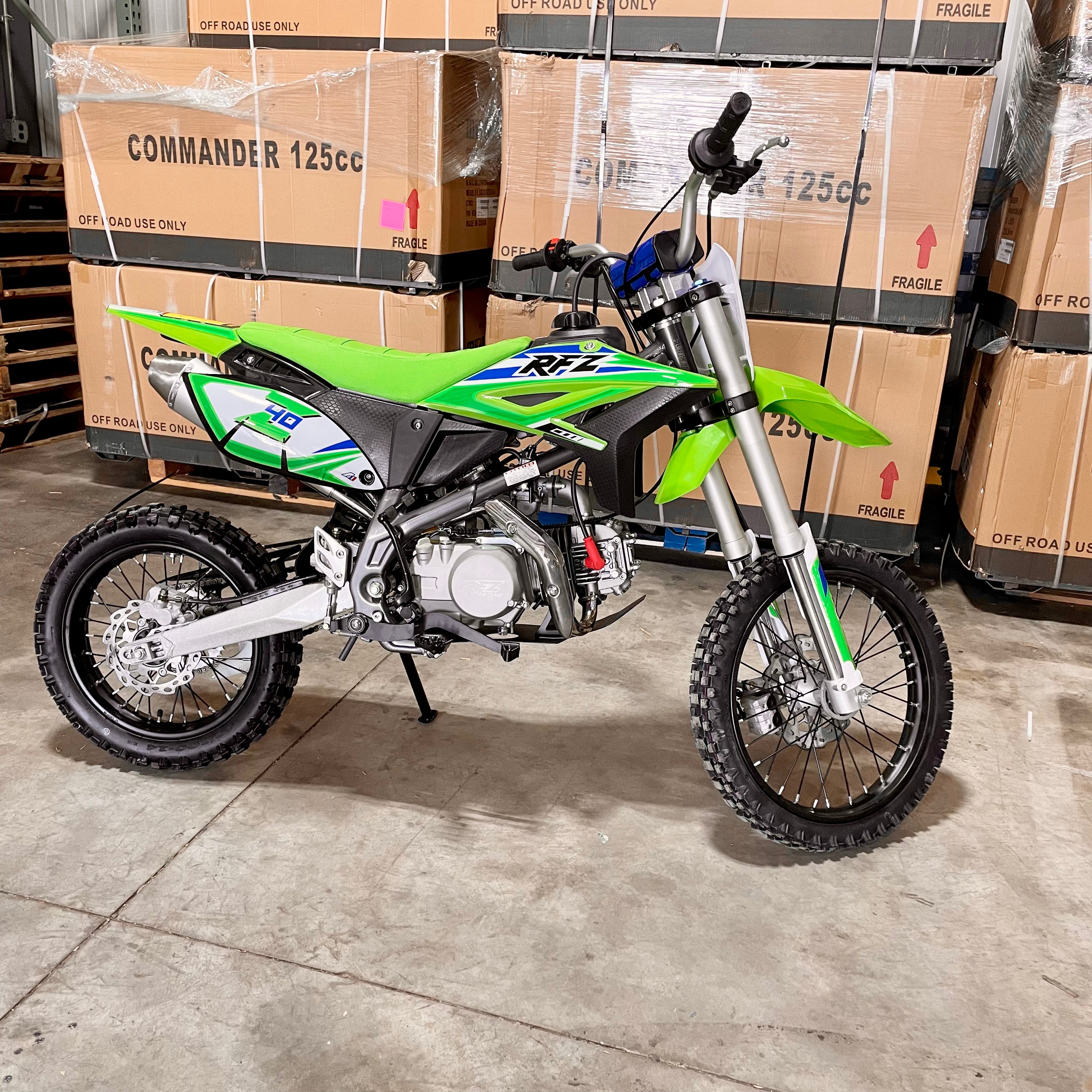 Apollo Z40 140cc Adult Dirt Bike - Off-Road Motorcycle for Men & Women - Perfect for Trail Riding, Motocross & Adventure Racing