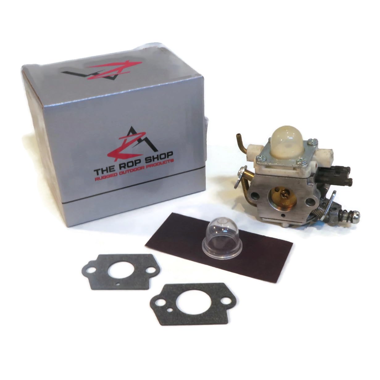 Echo PB403, PB403H, PB403T, LBB4200 Blower Carburetor Kit with Gaskets & Primer Bulb – Compatible Replacement Part for Leaf Blowers & Yard Maintenance