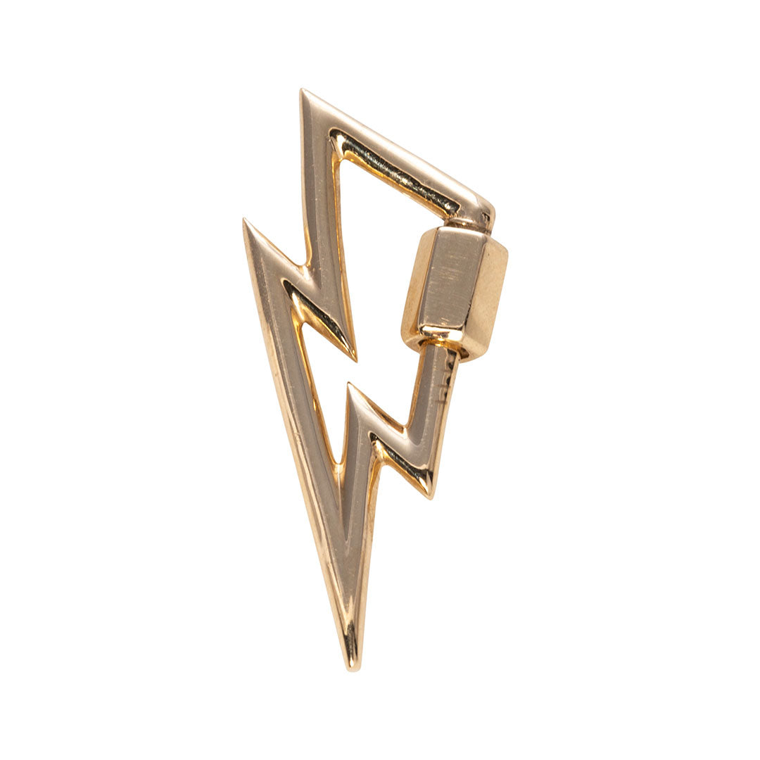 14K Yellow Gold Bolt Lock Necklace - Marla Aaron Jewelry for Women | Elegant & Secure Locking Mechanism | Perfect for Everyday Wear, Gifts & Special Occasions