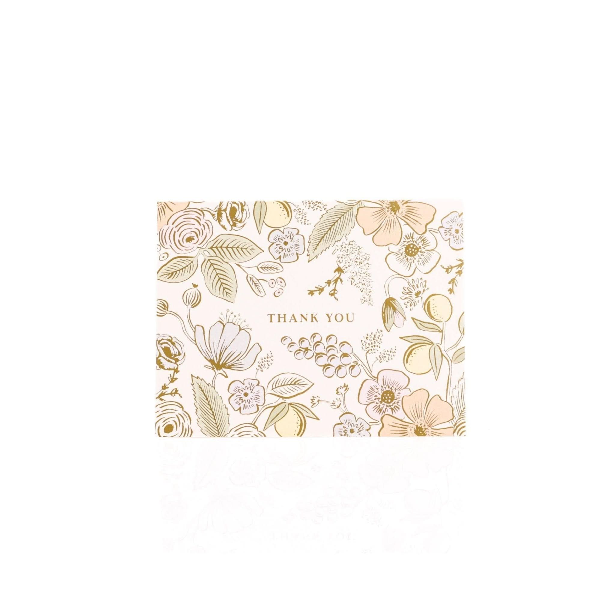 Colette Thank You Card - Elegant Greeting Cards for All Occasions | Perfect for Weddings, Birthdays & Appreciation Gifts