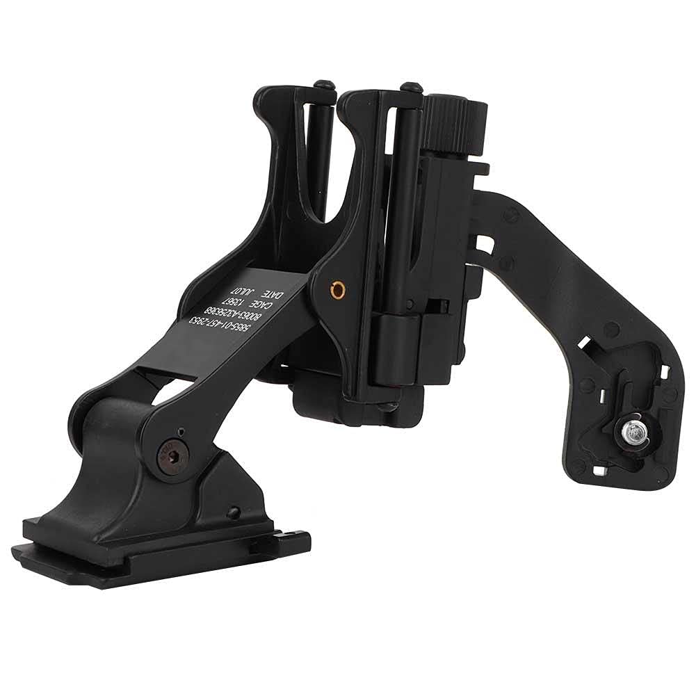 EVTSCAN Night Vision Goggles Mount - Nylon Helmet Adapter for Single Tube Night Vision Devices with J-Arm Bracket - Perfect for Hunting, Security & Night Operations