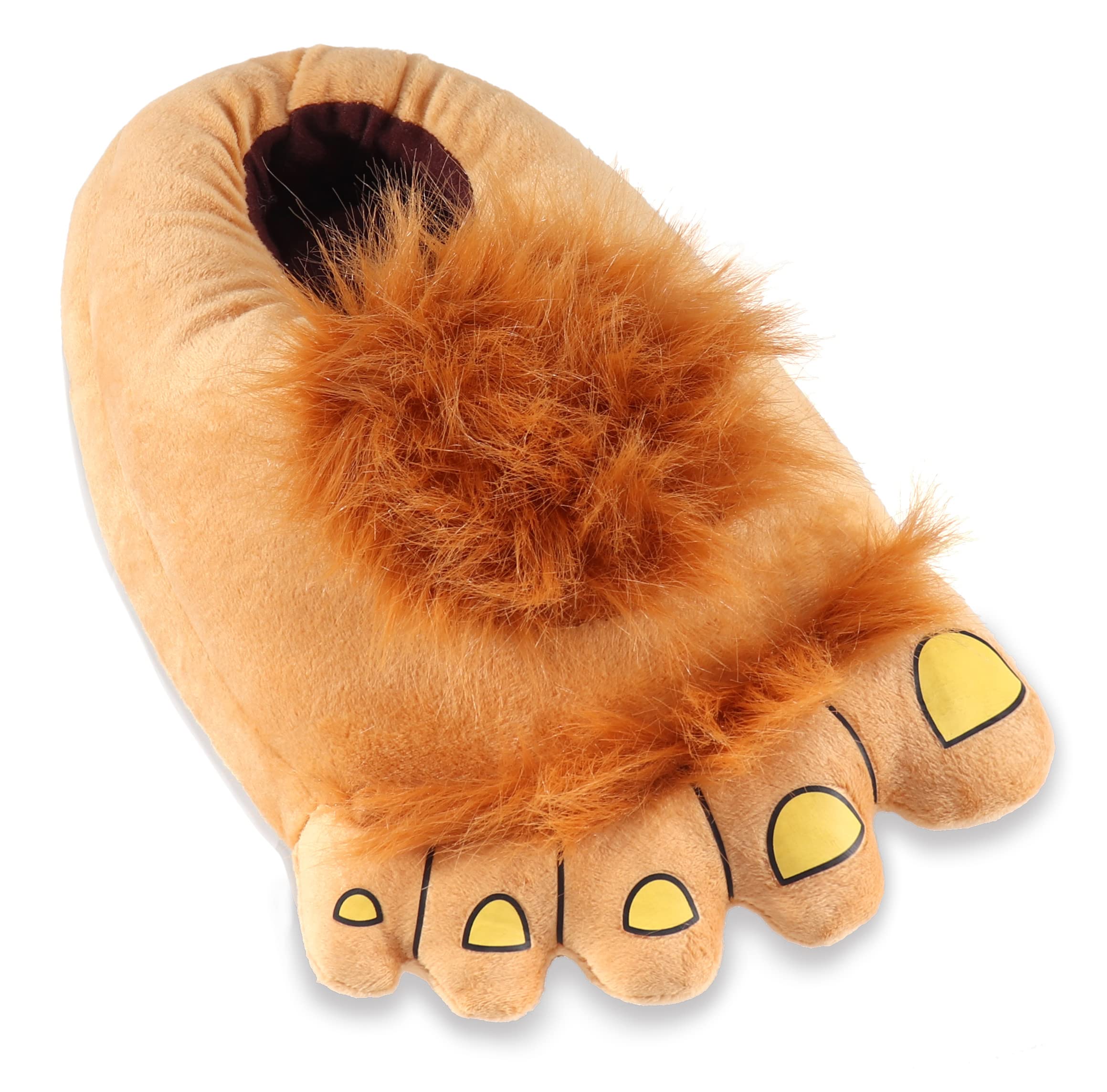 Extpro Hobbit Feet Slippers - Furry Bigfoot House Shoes for Adults & Kids, Warm Plush Indoor Slippers for Winter, Cozy Novelty Gift for Fantasy Fans - Perfect for Movie Nights, Cosplay & Lounge Wear
