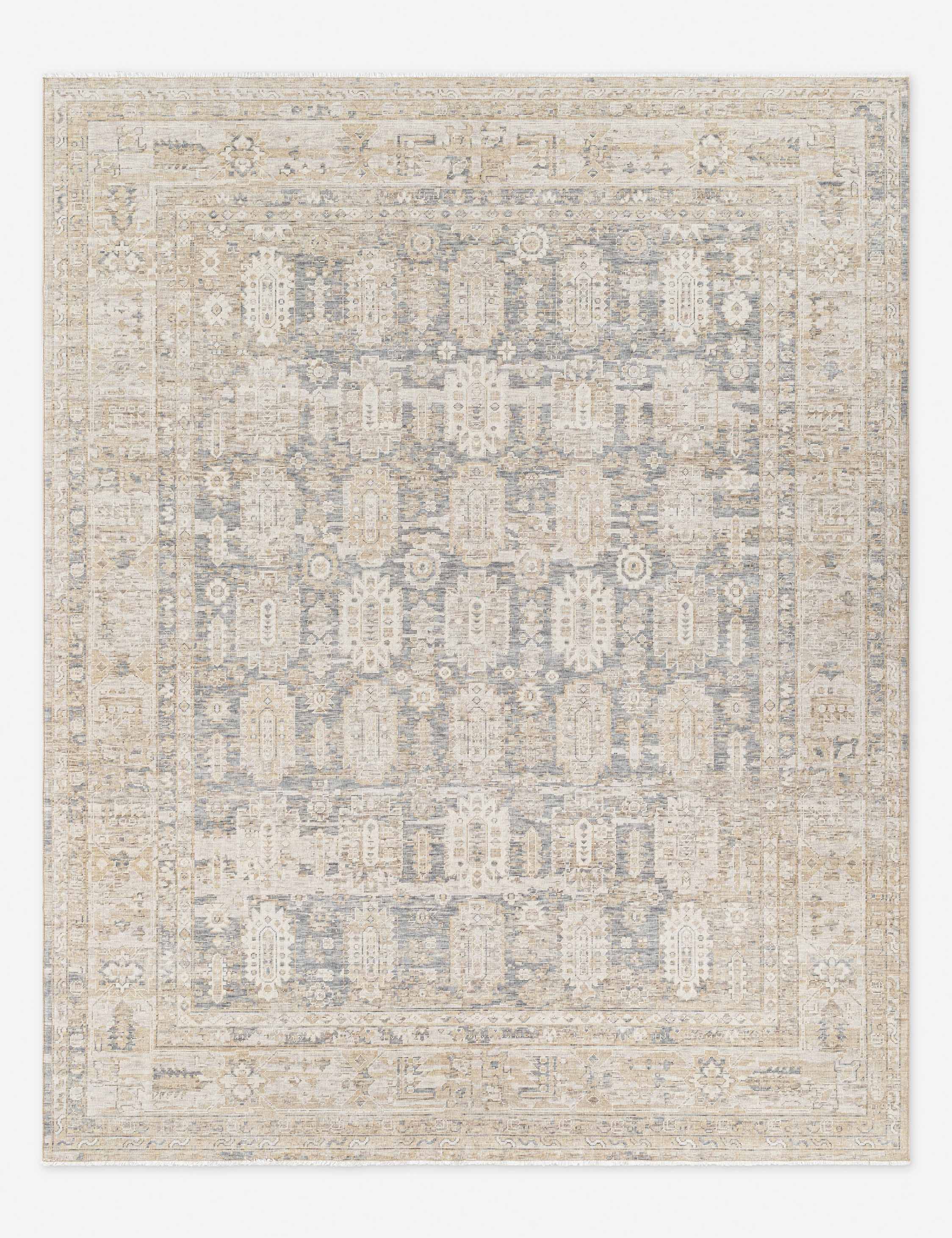 Hand Knotted Wool Rug - Premium Quality, Traditional Design for Living Room, Bedroom & Home Decor | Durable & Soft Floor Covering
