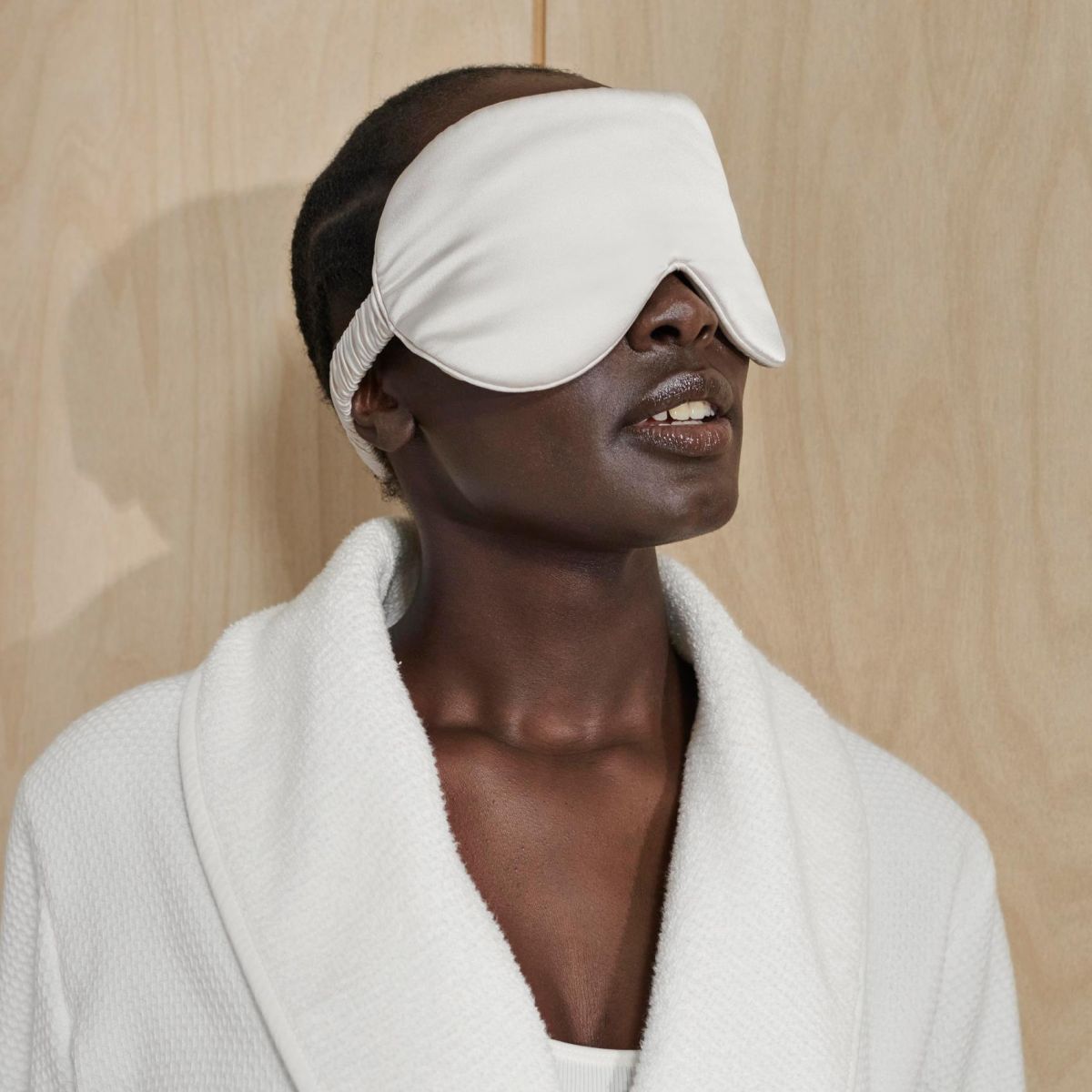 Sheridan Lanham Silk Sleep Mask - Soft & Breathable Eye Cover for Sleeping, Travel & Relaxation - Perfect for Night Use, Naps & Jet Lag Relief