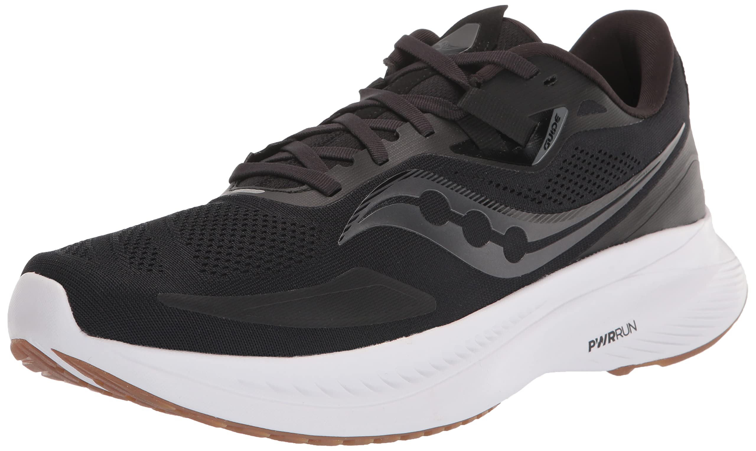 Saucony Men's Guide 15 Running Shoes - Lightweight Stability Sneakers for Road Running & Training - Perfect for Marathon, Jogging & Gym Workouts