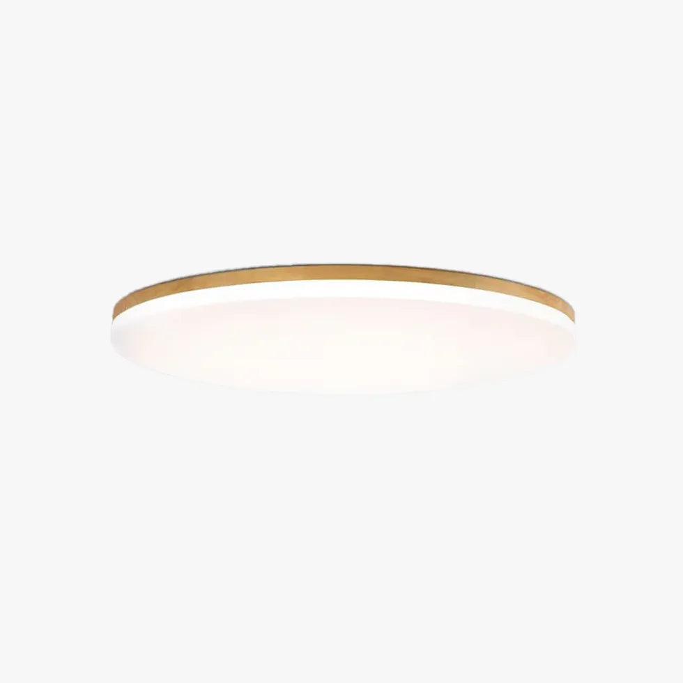 White Soft Light Flush Mount Ceiling Light - Modern Bedroom Lighting Fixture for Cozy Ambience & Relaxing Atmosphere