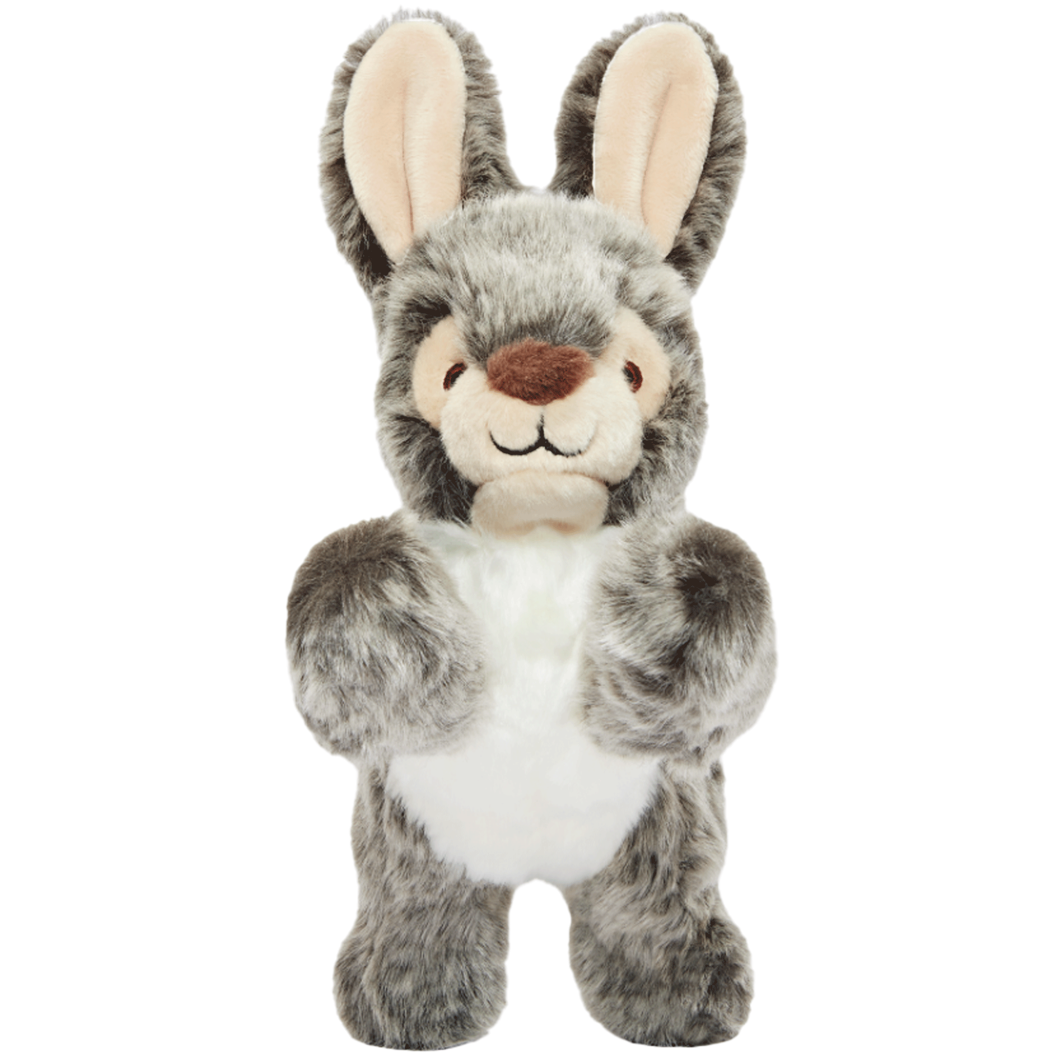 Fluff & Tuff Walter Wabbit - Ultra Soft Plush Dog Toy with Squeaker, Durable Chew-Resistant Rabbit Design for Small & Medium Dogs - Perfect for Indoor Play, Fetch & Cuddling