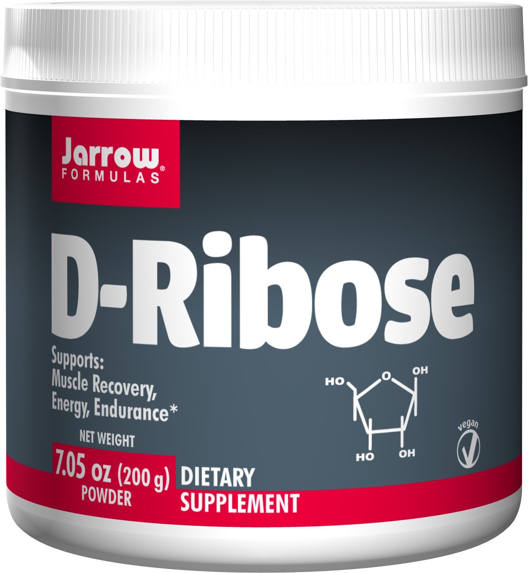 Jarrow Formulas Ribose Powder - 200 Grams (Multi-Pack) | Pure D-Ribose Supplement for Energy, Recovery & Athletic Performance | Supports Heart Health & Muscle Recovery Post-Workout